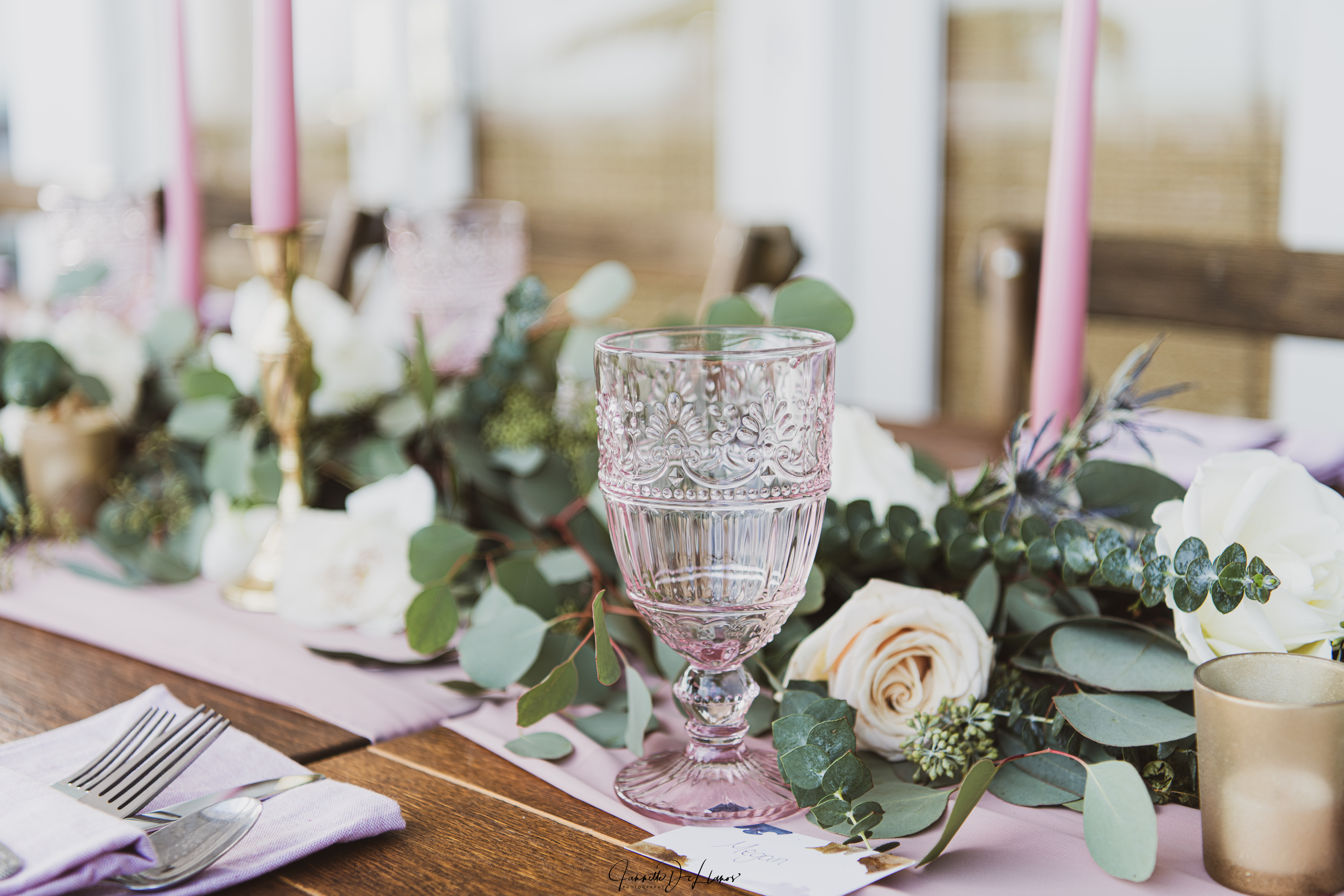 Vintage Pink Glassware, Elegant, Sophisticated Pink Wedding, Dusty Rose Wedding, Blush Wedding Table 